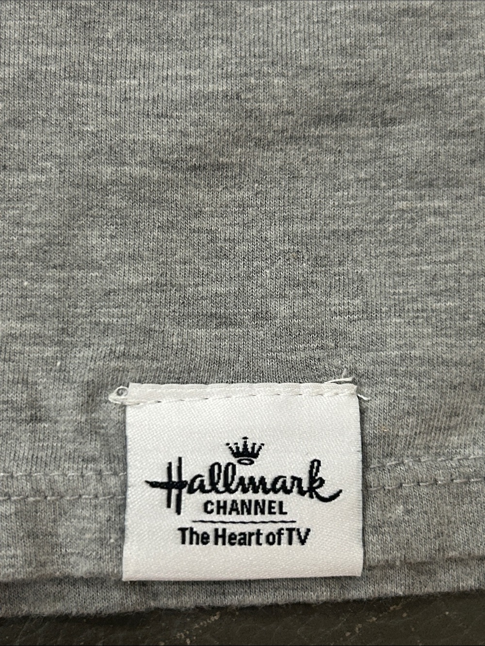 Hallmark Channel Grey Graphic “This Is My Watching Shirt” Tshirt Sz L - Picture 5 of 5